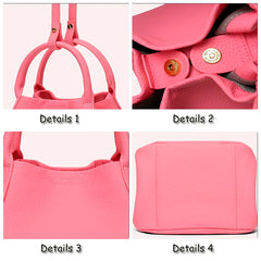 Cream Vegetable Basket Lady Handbag Shoulder Bag