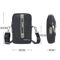 Men Bag Sports Phone Pocket Multi-Function Small Male Shoulder Bags