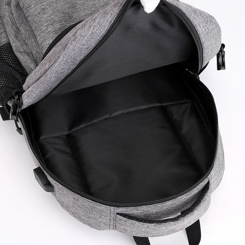 Men Women Casual High Back Bag Travel Student Backpack