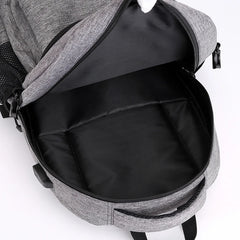 Men Women Casual High Back Bag Travel Student Backpack