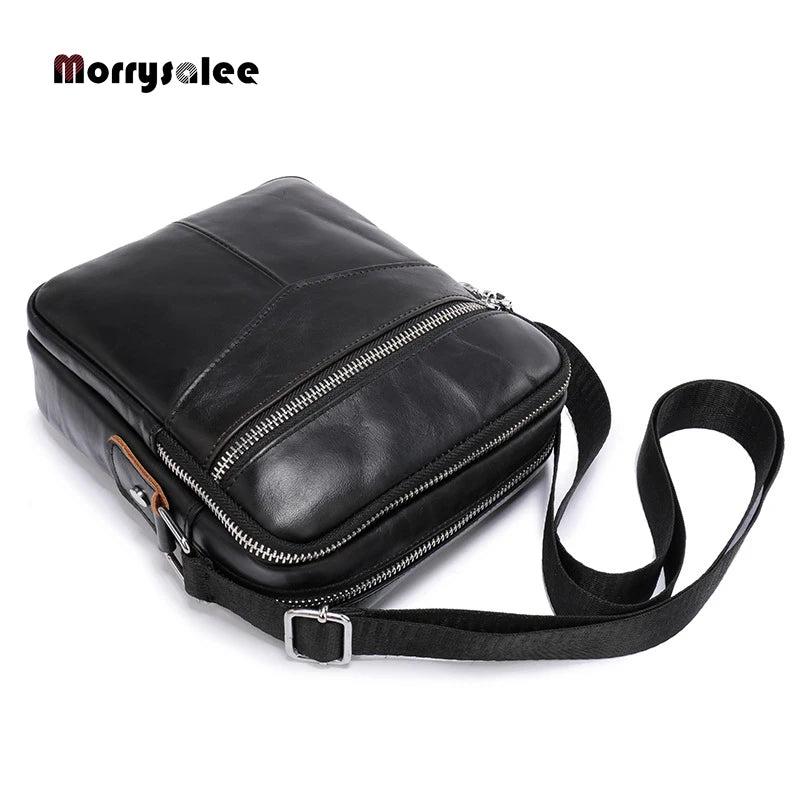 Men's PU Leather Backpack Laptop Bag Travel Bags