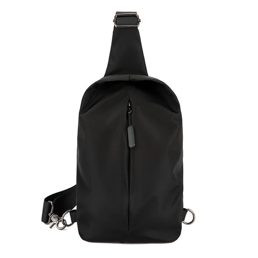 Men's Belt Bag Charging Chest Bag Travel Bag Multi-function Messenger Bag Pocket
