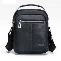 Men's Leather Crossbody Business Shoulder Bag