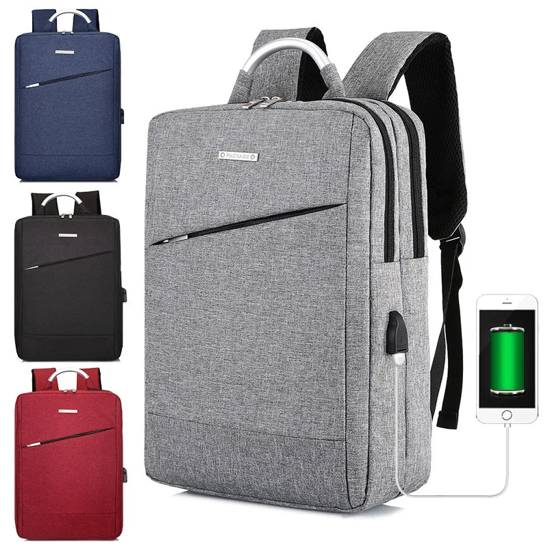 Large-capacity Schoolbag Casual Texture Backpack