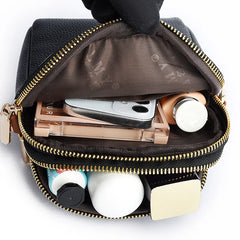 Large-Capacity Double-Compartment Bag Shoulder Messenger Small Bag