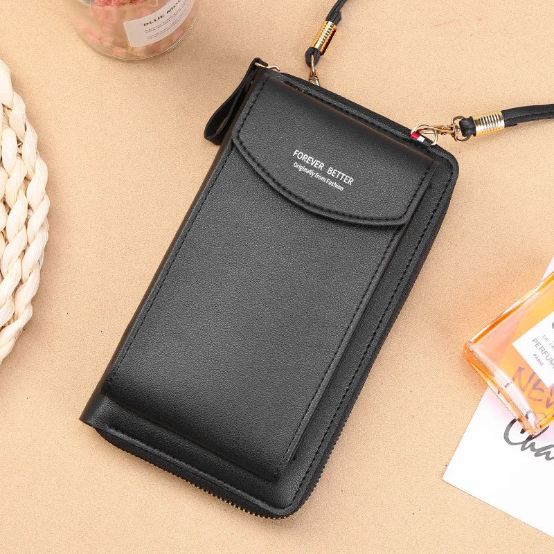 Large Capacity Double-deck Crossbody Bag for Women