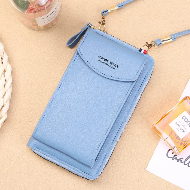 Large Capacity Double-deck Crossbody Bag for Women
