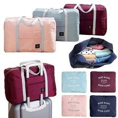 Nylon Foldable Travel Bags Large Capacity Unisex Luggage Waterproof Handbags