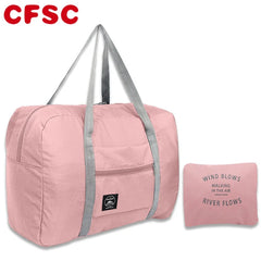 Waterproof Nylon Travel Bag Unisex Large Capacity Luggage