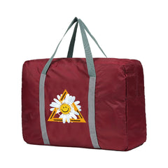 Nylon Foldable Travel Bags Large Capacity Luggage Bag Daisy Series