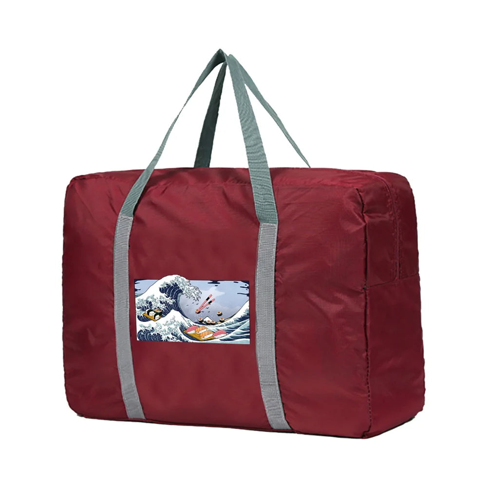 Foldable Travel Bag Large Capacity Unisex Luggage Handbags Men