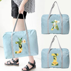 Nylon Foldable Travel Bags Unisex Storage Bag Women Men Floral Series