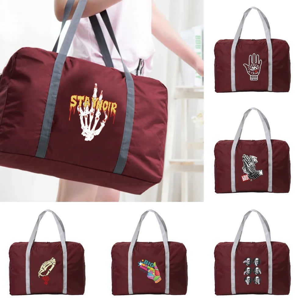 Nylon Travel Bags Large Capacity Unisex Handbags