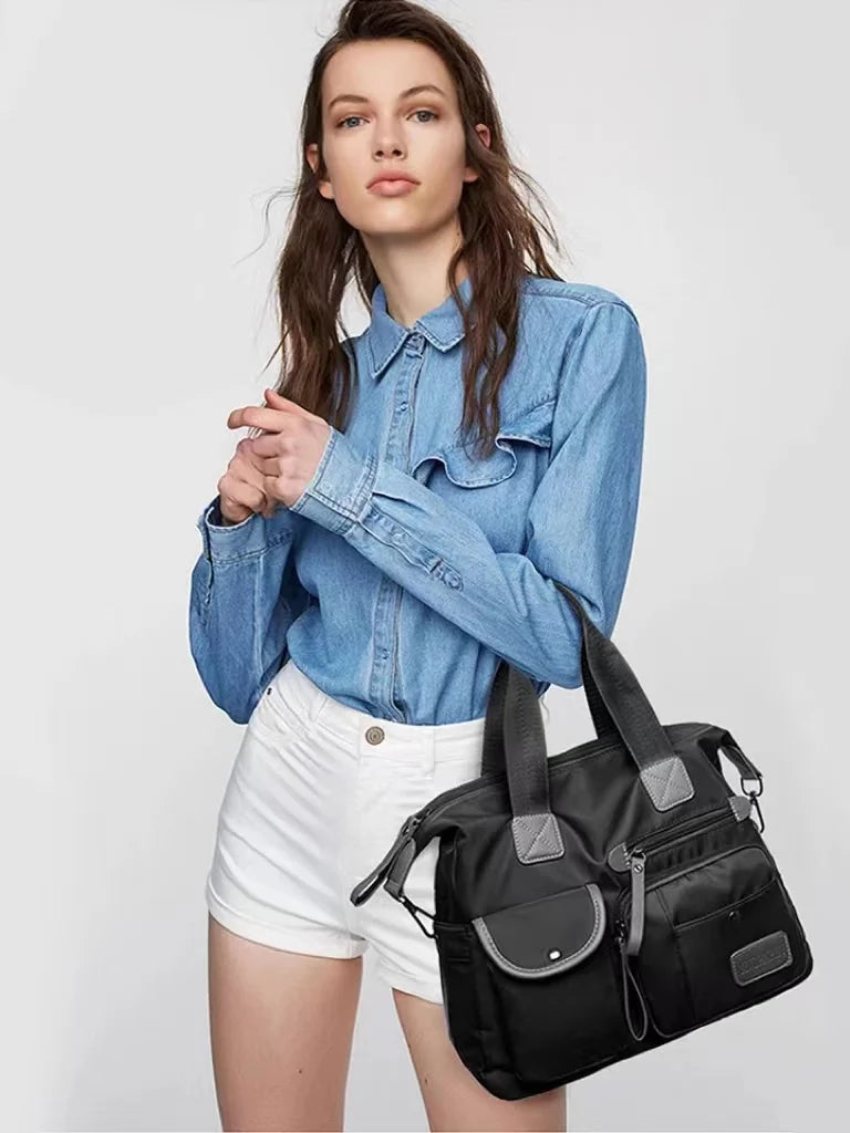 Waterproof Nylon Crossbody Bag