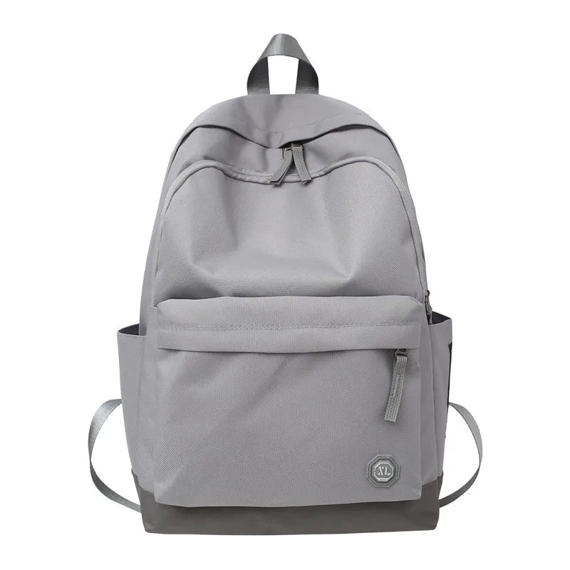 Nylon Men's Backpack Large Capacity Solid Water Proof Bags