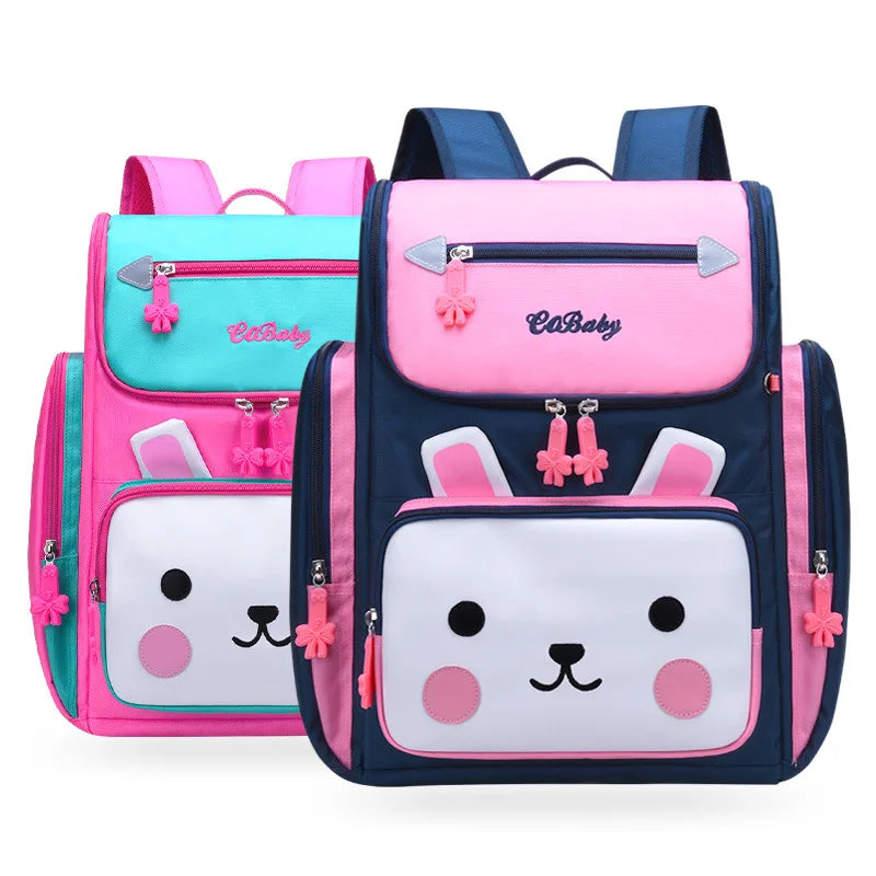 Waterproof Orthopaedics School Backpack for Girls Kids