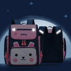 Waterproof Orthopaedics School Backpack for Girls Kids