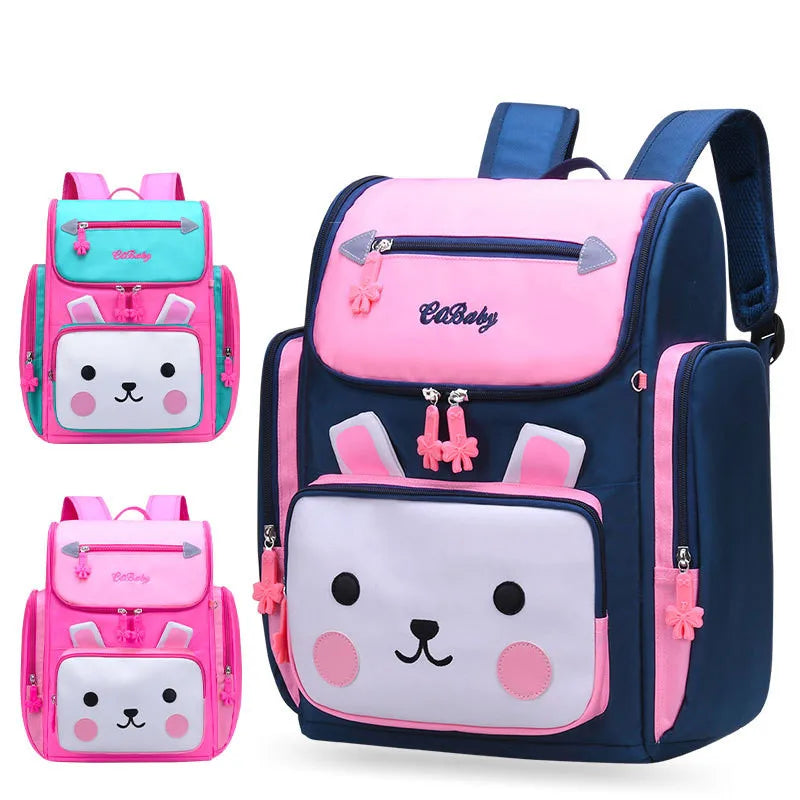 Waterproof Orthopaedics School Backpack for Girls Kids