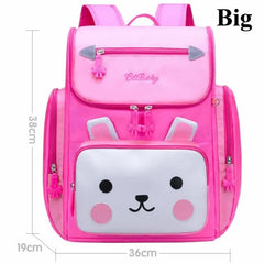 Waterproof Orthopaedics School Backpack for Girls Kids