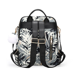 Oxford Waterproof Women's Backpack Lightweight Travel Shoulder Bag