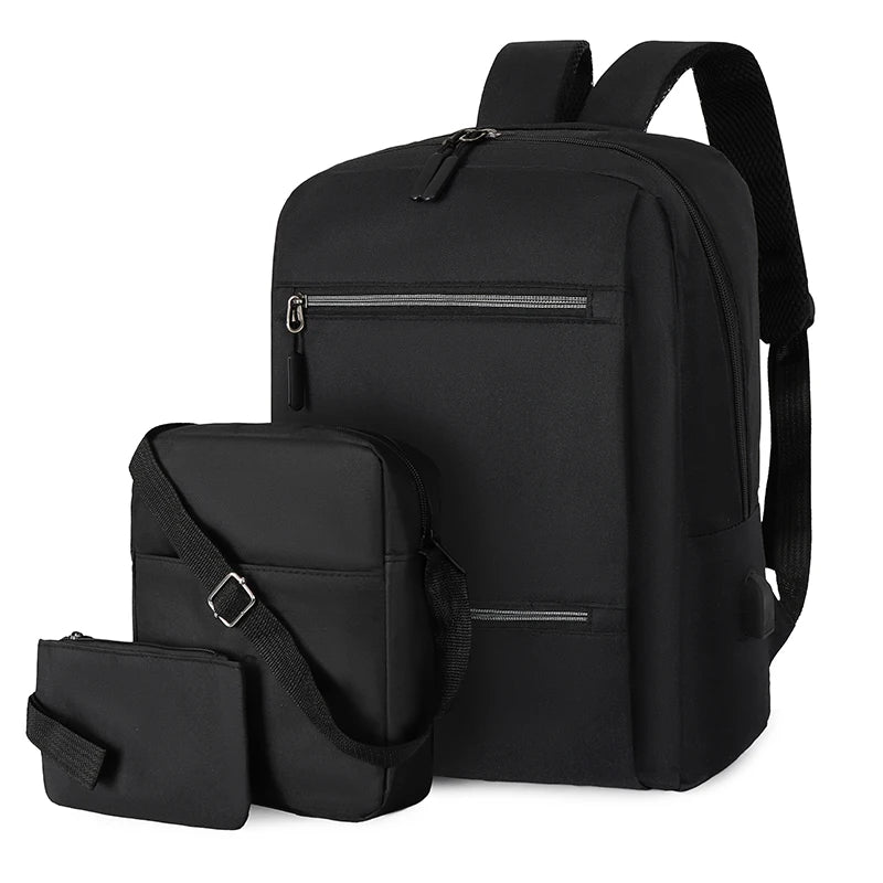 Panelled High Oxford Women's Backpack Multifunctional Student School Bag