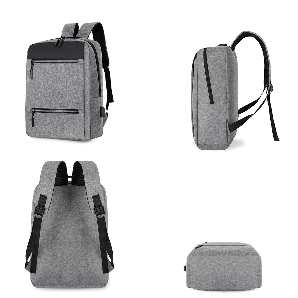Panelled High Oxford Women's Backpack Multifunctional Student School Bag