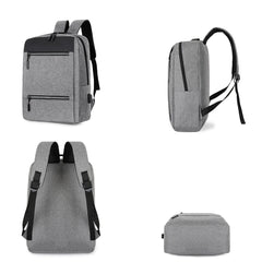 Panelled High Oxford Women's Backpack Multifunctional Student School Bag