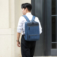 Panelled High Oxford Women's Backpack Multifunctional Student School Bag