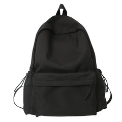 Waterproof Nylon Backpack Patchwork Japanese College School Bag