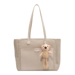 Patchwork Shoulder Bags For Women Large Capacity Canvas Handbags Cloth Totes