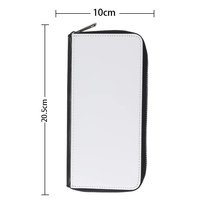 Customized Photo Zipper Clutch Wallet for Women