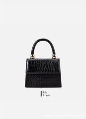 Crocodile Pattern Shoulder Bag Messenger Handbag