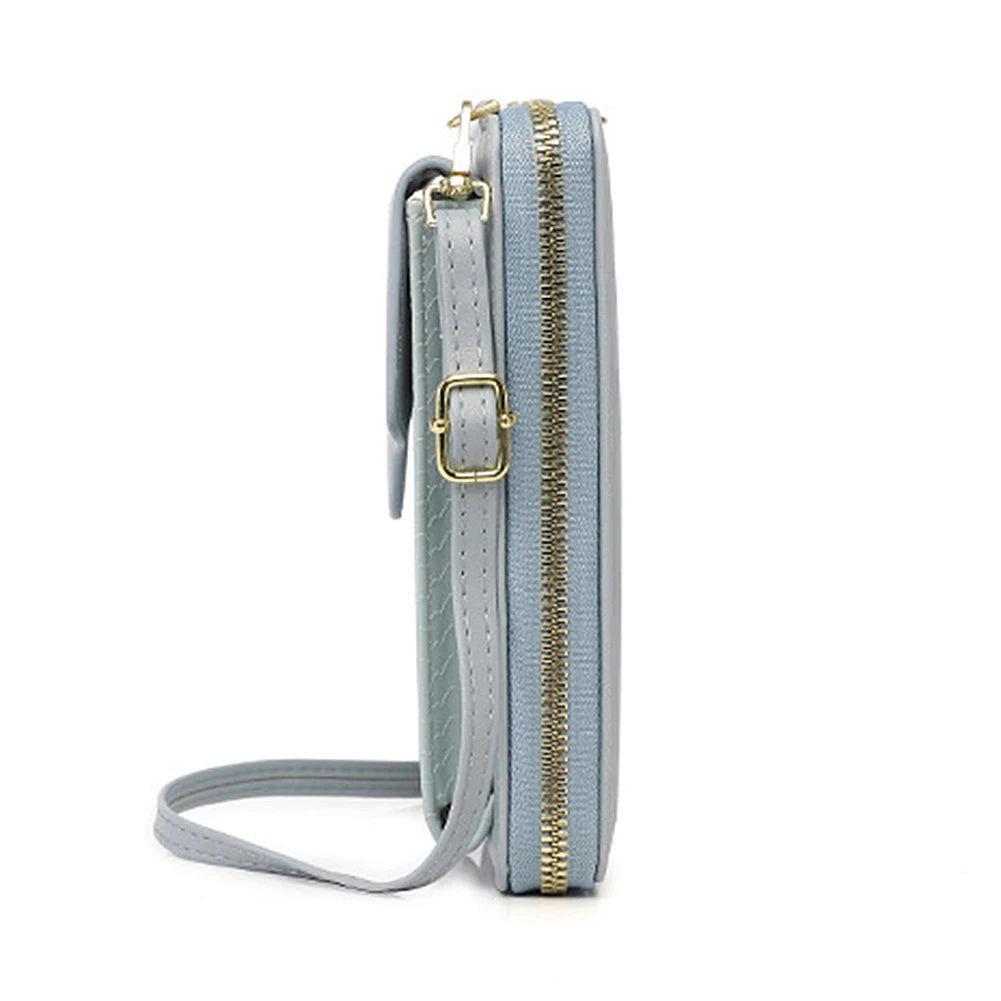 Snake Pattern Shoulder Crossbody Phone Bag for Shopping
