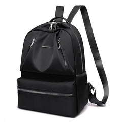 Youth Girl Backpack Multi-pocket Waterproof Nylon College Bag