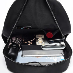 Youth Girl Backpack Multi-pocket Waterproof Nylon College Bag