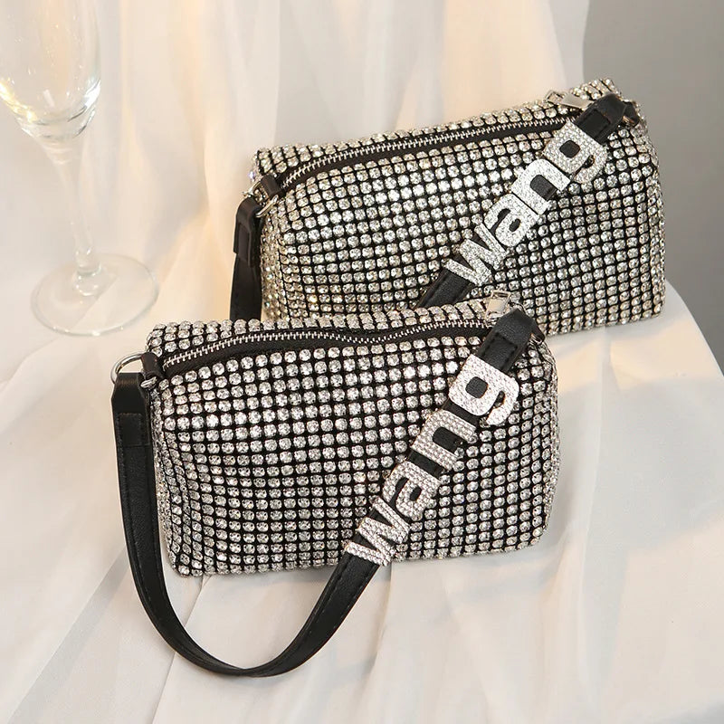 Rhinestone Handbag Diamonds Shoulder Bag Purse Female Crossbody Bag