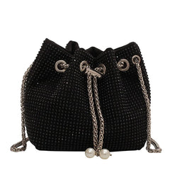 Rhinestone Handbag for Women Bag Diamonds Shoulder Bag Purse Ladies