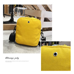 Net Red Canvas Bag Female Casual Student Shoulder Bag