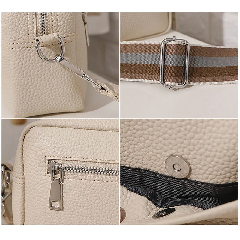 Solid PU Bags For Women Shoulder Bag Party Women's Handbags