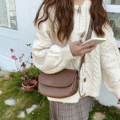 Retro Shoulder Messenger Saddle Bag for Women
