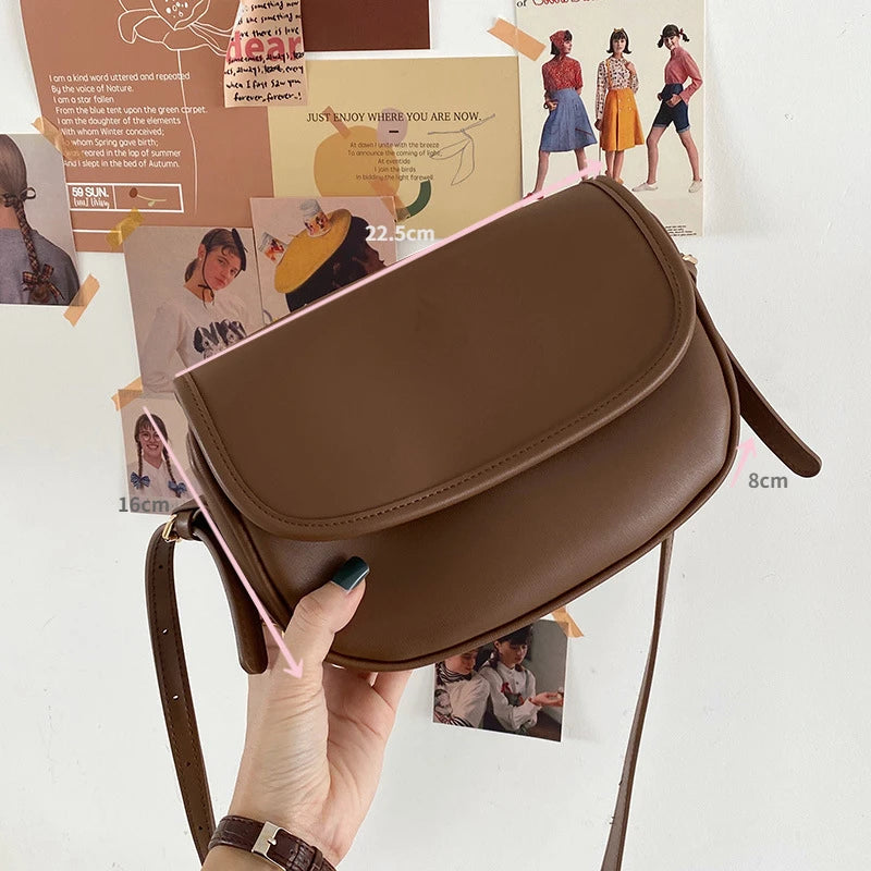 Retro Shoulder Messenger Saddle Bag for Women