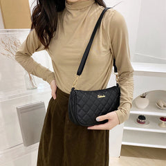 Women's Lingge Embroidery Camera Shoulder Bag