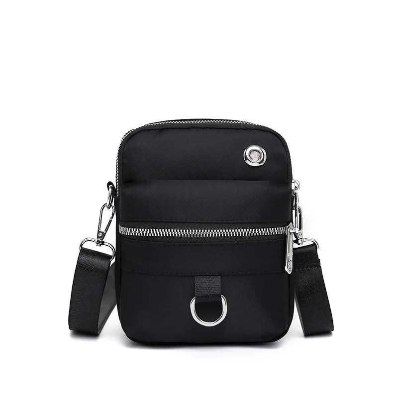 Men's Messenger Bag Waterproof Nylon Business Travel Crossbody Bag