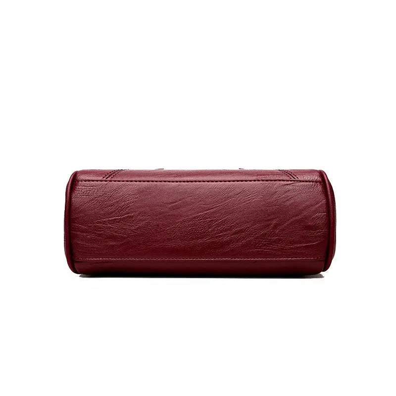 Women's Soft Crossbody PU Leather Handbag Shoulder Messenger Bag