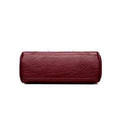 Women's Soft Crossbody PU Leather Handbag Shoulder Messenger Bag