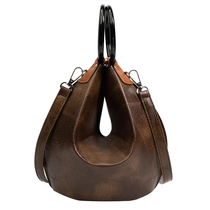 Waterproof Foreign Style Ladies Bag Underarm Handbag Casual Messenger Bag