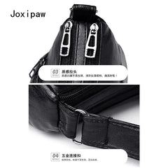 Vintage Large Capacity Crossbody Bag for Women Girl