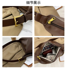 Spring Autum Large Capacity Shell Shoulder Bag For Women
