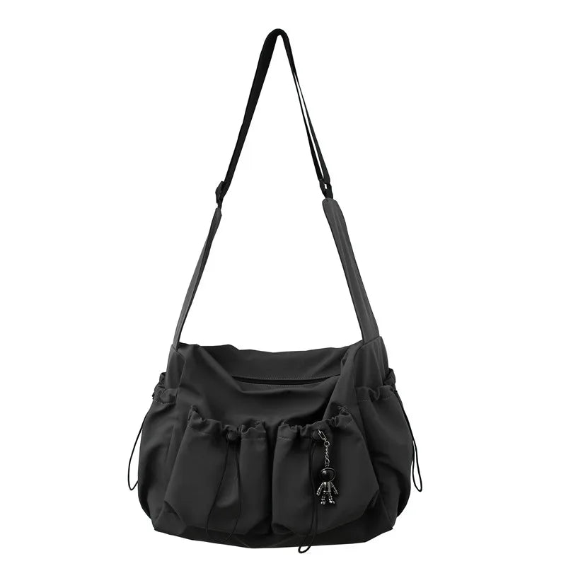 Spring Autum Large Capacity Shoulder Bags Waterproof Nylon Messenger Bags