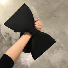 Spring Summer Pink Bow Handbag All Match Evening Clutch Bags